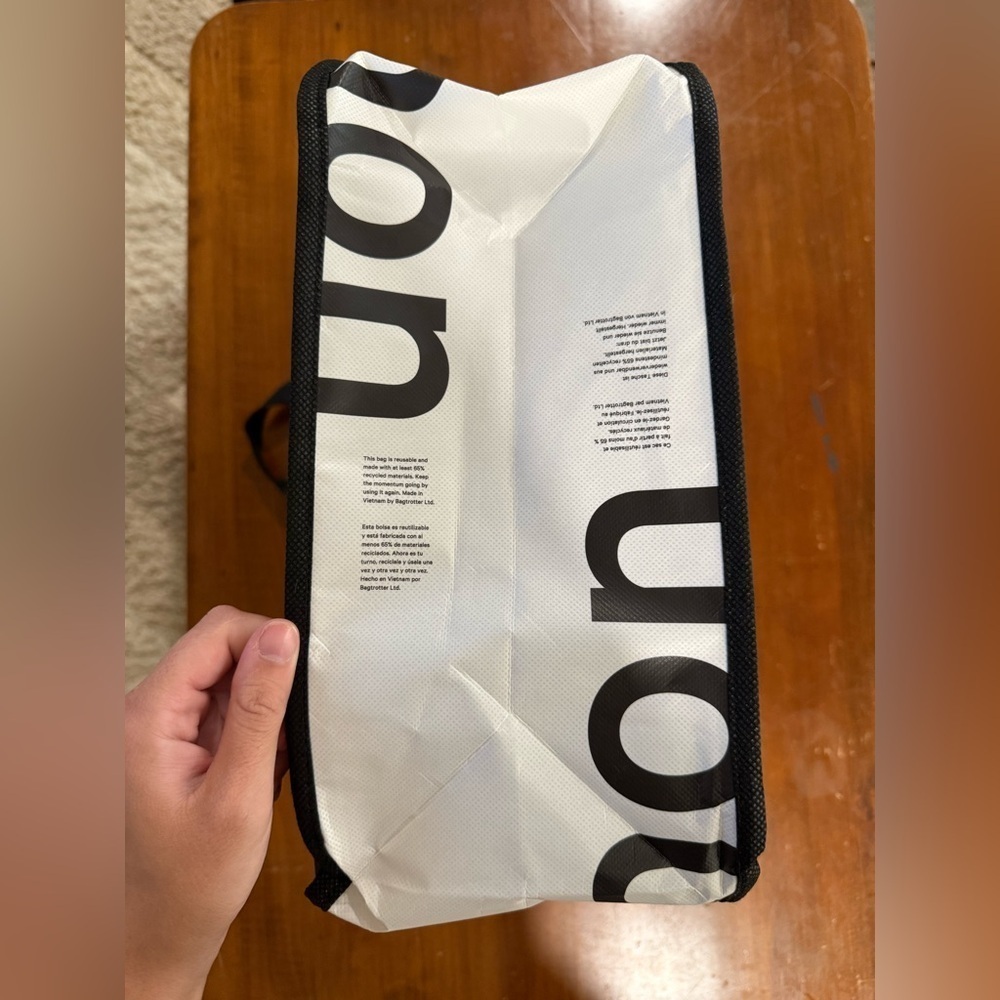 Lululemon Athletica Black Professional Tote Bag - Picture 3 of 5